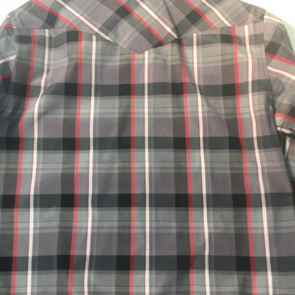 Coevals Club Button Down Mens size M Shirt Long Sleeve Pearl Snaps Western Wear - Picture 8 of 13